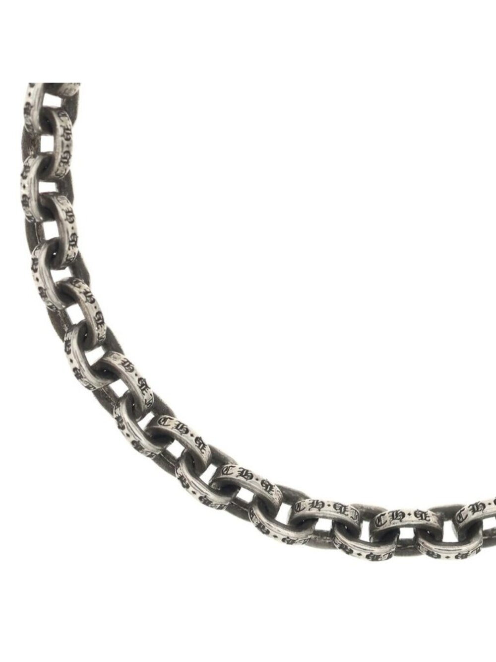 Chrome Hearts Paper Chain 20 Necklace Silver